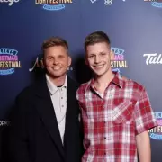 Jeff Brazier and Son Freddy's Public Embrace Amid Divorce and Family Tensions
