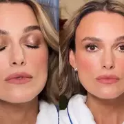 Keira Knightley's Gold Eye Make-Up: Lisa Eldridge's Easy Party Look