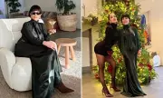 Kris Jenner's Dramatic New Look Stuns in Thanksgiving Family Photos