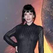 Lily Allen's See-Through Dress Steals Spotlight at Hunger Games Premiere