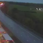 M1 Motorway Chaos: Lanes Closed After Serious Crash Causes 10-Mile Queues