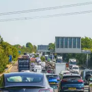 M4 Closure: Multi-Vehicle Crash Causes Major Traffic Chaos