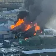 Major Incident in Southall: 150 Firefighters Battle Huge Warehouse Blaze