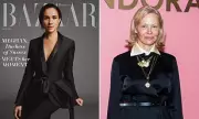 Meghan Markle's Bare-Faced Bazaar Cover Sparks Pamela Anderson Copycat Claims