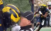 Michigan's Jaishawn Barham Headbutts Official in Shocking Incident