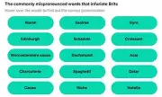 Niamh and Gyro Top UK's Most Mispronounced Words List