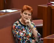 Pauline Hanson Suspended from Senate for 7 Days Over Burqa Stunt