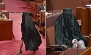 Pauline Hanson's Burqa Stunt Sparks Fury in Australian Senate