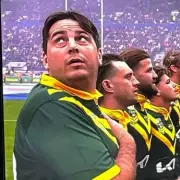 Pitch Invader Halts England vs Australia Rugby Clash in Stunning Stadium Breach