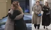 Princesses Beatrice and Eugenie Share Emotional Hug as Father Loses Titles