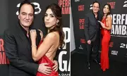 Quentin Tarantino Supports Wife Daniella Pick at LA Premiere of The Perfect Gamble