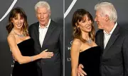 Richard Gere and Alejandra Silva's Loved-Up Madrid Red Carpet Appearance