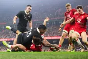 Rogers' Hat-Trick Heroics Not Enough as All Blacks Defeat Wales 52-26