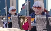 Shirley MacLaine, 91, Enjoys Cocktail Lunch in Malibu Ahead of New Film