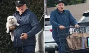 Star Trek's Robert Beltran Spotted on LA Errand Run With Canine Companion