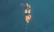 Swiss Freediver Breaks Ice Diving Record in -1°C Waters