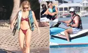 Sydney Sweeney's Thanksgiving Getaway with Scooter Braun in Florida