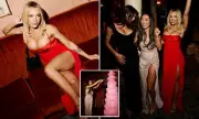 Tammy Hembrow's Red Dress Steals Show at Sydney's Showpo Party