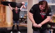 This Morning's Alison Hammond Screams as Dermot O'Leary Lifted by Strongest Woman