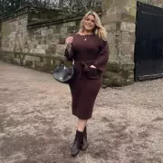 This 'So Flattering' M&S Knitted Dress Is The Ultimate Size-Inclusive Style Steal At Just £35