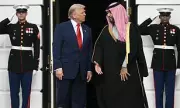 Trump Embraces Saudi Crown Prince Amid Khashoggi Fallout