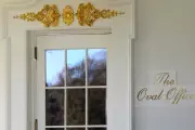 Trump's Oval Office Sign Removal Sparks Constitutional Clash Over Presidential Power