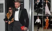 Victoria and David Beckham's Late-Night Celebration: Gordon Ramsay Hosts Star-Studded Dinner Party
