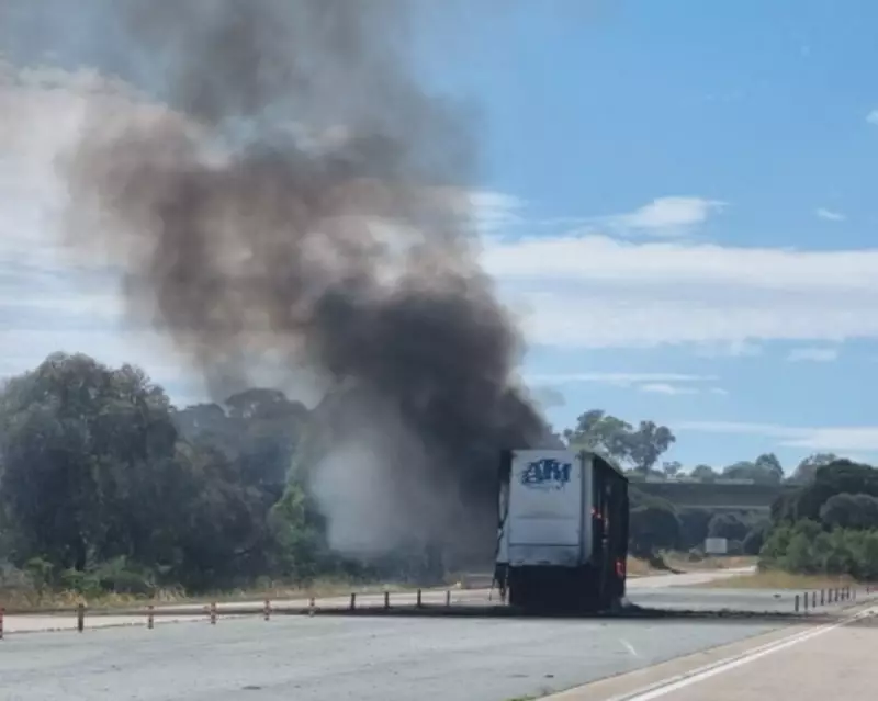 15-Tonne Lithium Battery Fire Forces Hume Highway Closure in NSW