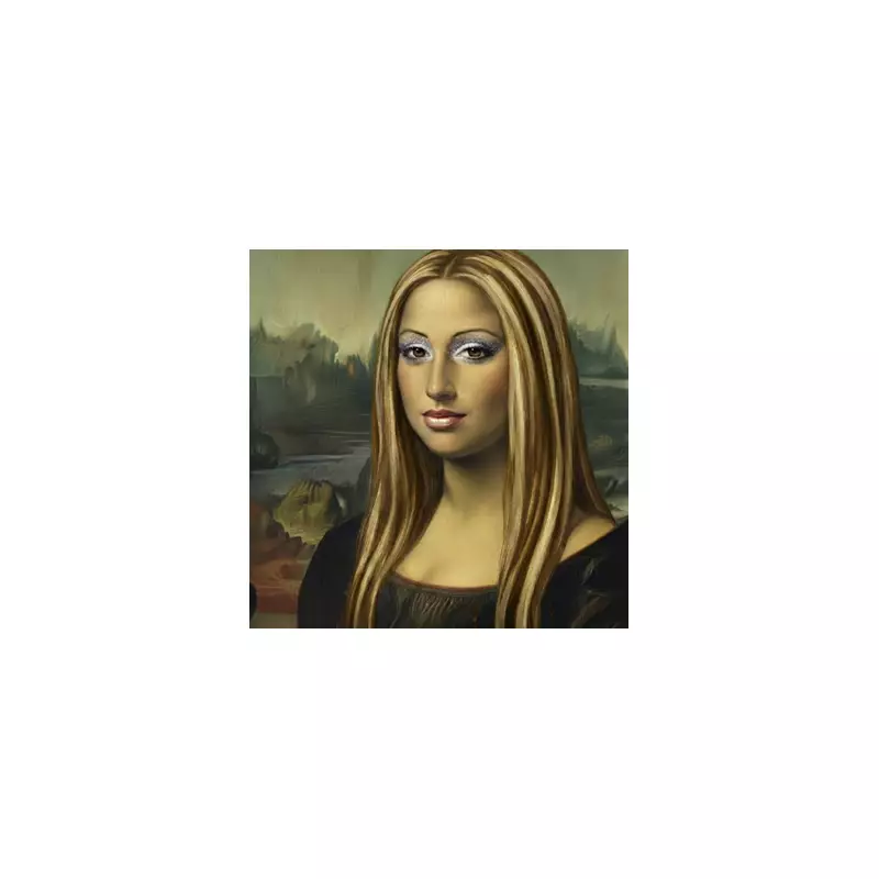 AI Reimagines Mona Lisa & Classic Art with 90s, 00s & Modern Beauty Trends
