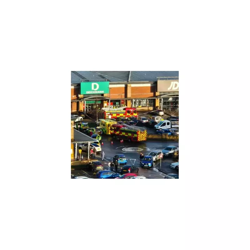 Air Ambulance Deployed to Swansea Retail Park After Serious Two-Car Crash