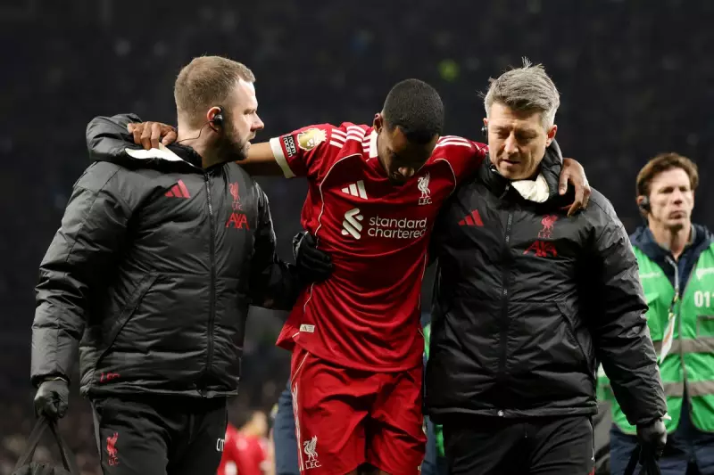 Alexander Isak's Injury Heartbreak After Scoring Liverpool's Opener vs Spurs