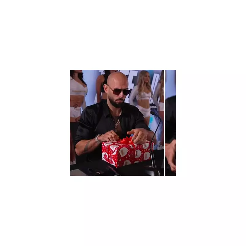 Andrew Tate's Four-Word Retort After Rival's Bugatti Gift Ahead of Dubai Fight