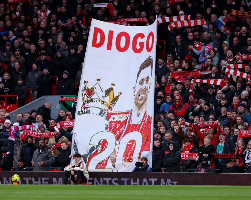 Anfield Unites in Emotional Tribute to Diogo Jota as Liverpool Edge Wolves