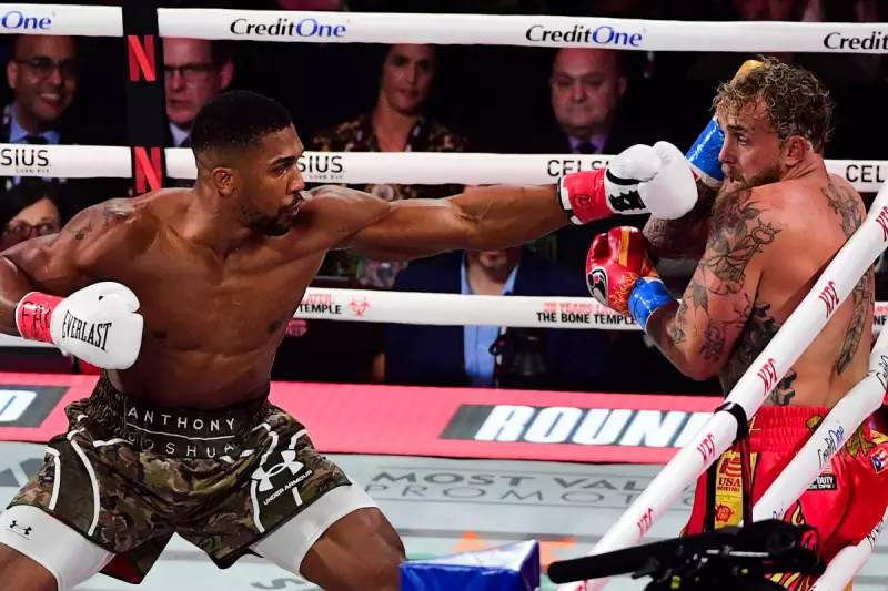 Anthony Joshua Breaks Jake Paul's Jaw in Chaotic Netflix Boxing Victory