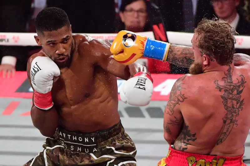 Anthony Joshua Calls Out Tyson Fury After Brutal Six-Round Win Over Jake Paul