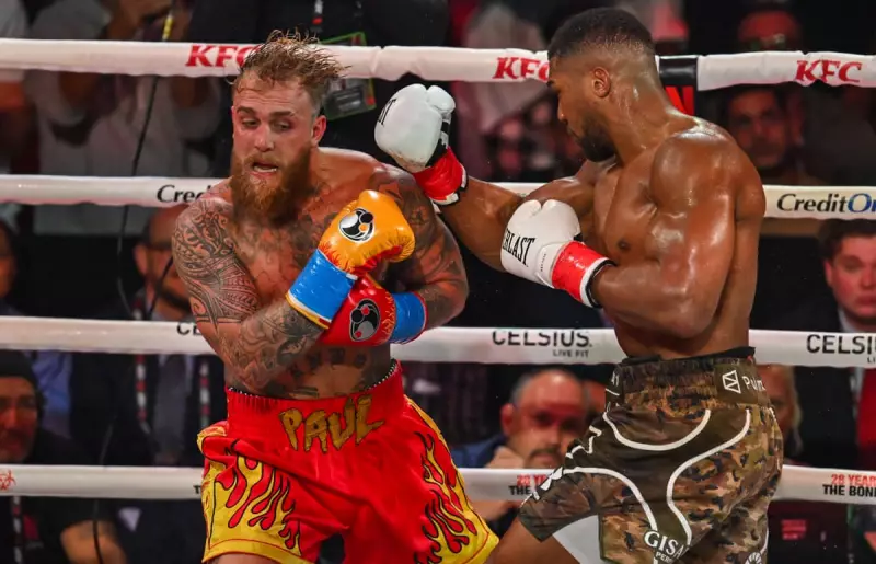 Anthony Joshua Knocks Out Jake Paul in Six Rounds in Miami Mismatch