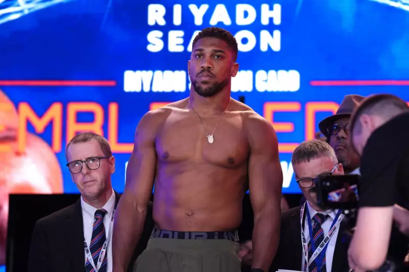 Anthony Joshua vs Jake Paul: 27lb Weight Gap Confirmed at Official Weigh-In