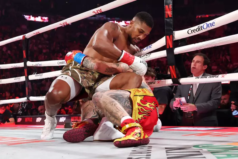 Anthony Joshua vs Jake Paul: The Real Farce Was Paul's Leg-Grabbing Tactic