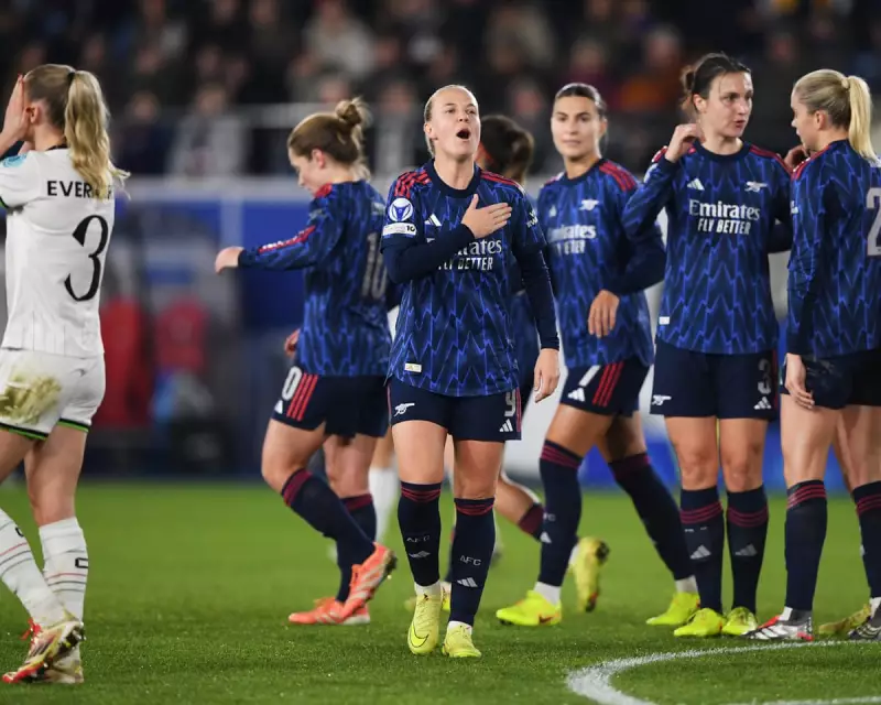 Arsenal Women Secure Champions League Playoff Spot with 3-0 Win Over Leuven