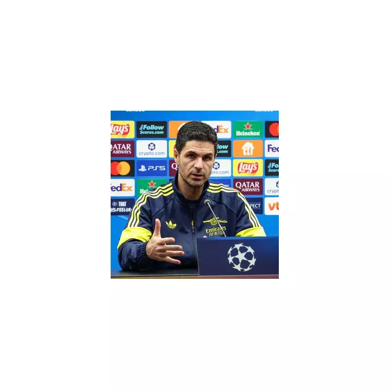 Arteta's Priceless Reaction to Press Conference Baby Boom Question