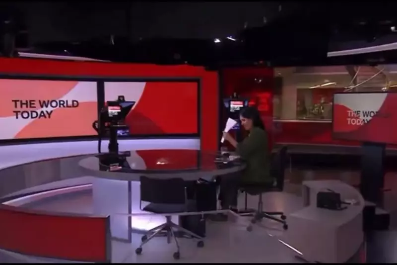 BBC's Maryam Moshiri Goes Viral Again With Dramatic Paper-Throwing Sign-Off