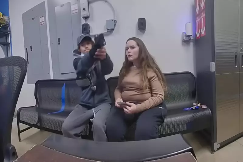 Bodycam footage shows Walmart employee disarm gunman who aimed at Ohio police officer