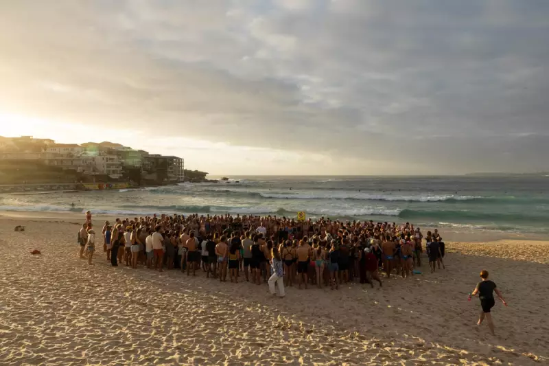 Bondi Beach Swim Clubs Form Human Circle in Tribute to Attack Victims