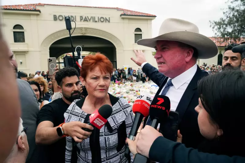 Bondi Vigil Exploited: Hanson & Joyce Accused of Political Opportunism