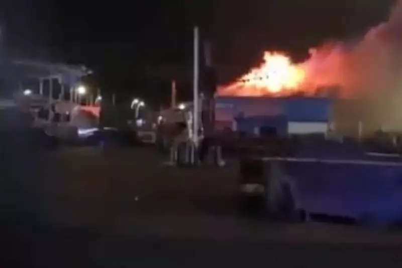 Boxing Day Blaze Engulfs South Shields Amusement Park