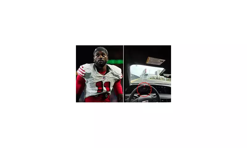 Brandon Aiyuk Sparks Outrage with 100mph Drive Past 49ers Stadium