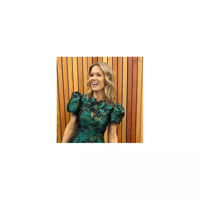 Charlotte Hawkins' £40 Off Green Mini Dress Stuns GMB Viewers