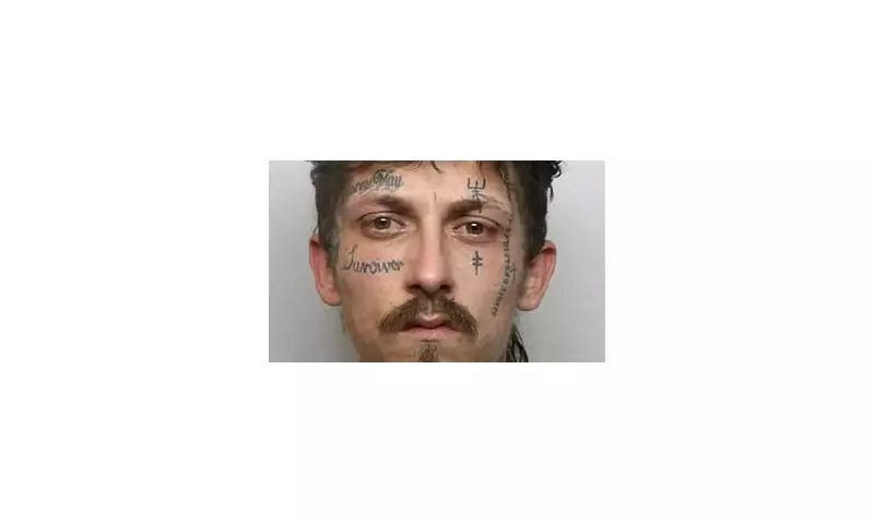 Child Rapist with 'Survivor' Face Tattoo Jailed for 14 Years