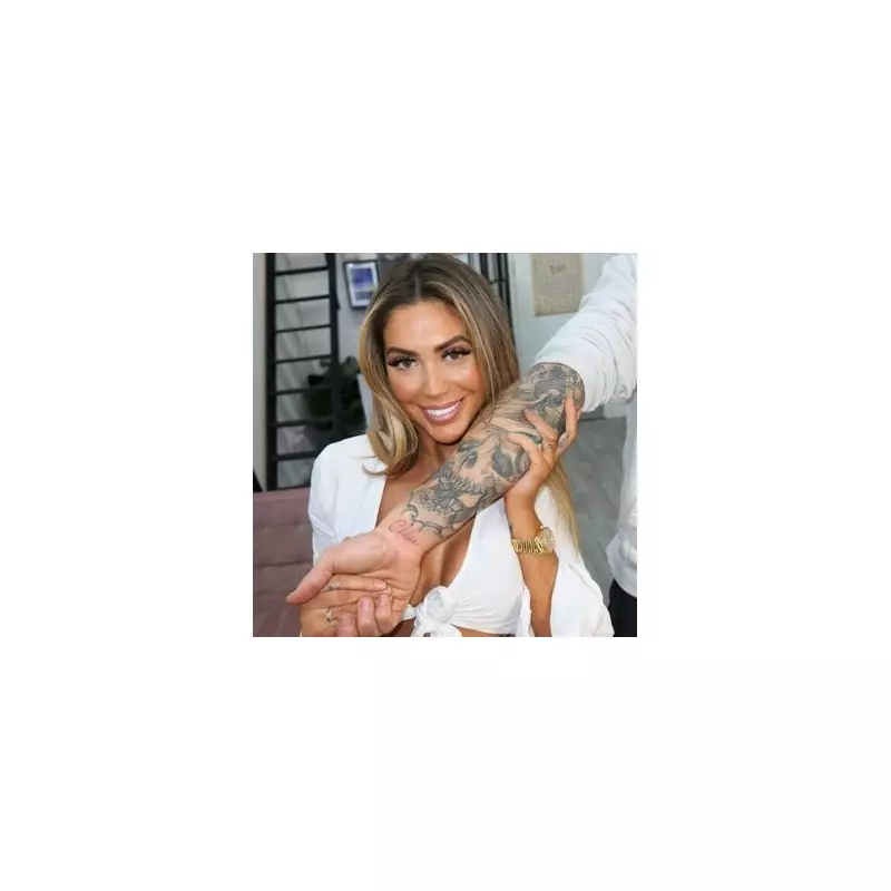 Chloe Ferry 'Brands' New Boyfriend Alex Spinney With Name Tattoo Weeks After Her Own