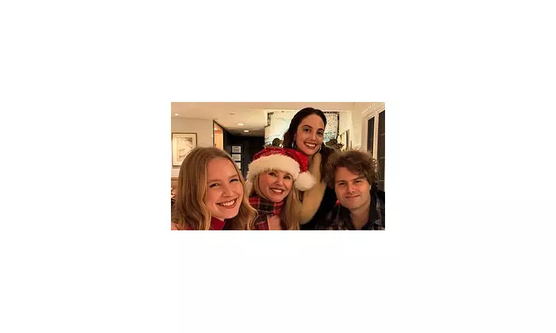 Christie Brinkley Shares Rare Family Photo with All Three Children at Christmas